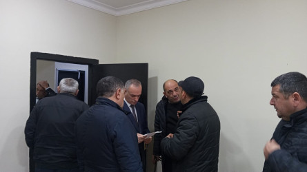 Goranboy rayon İcra Hakimiyyətində vətəndaşların müraciətləri dinlənildi