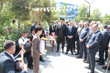 Goranboyda Ümummilli Lider Heydər Əliyevin 103-cü ildönümü ilə bağlı kitab festivalı keçirildi