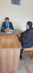 Goranboyda vətəndaşların müraciətlərinə xüsusi diqqət yetirilir