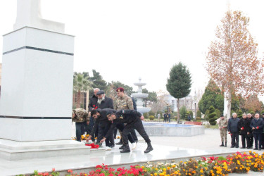 Goranboyda Ümummilli Lider Heydər Əliyevin anım günü ilə bağlı ümumrayon tədbiri keçirildi