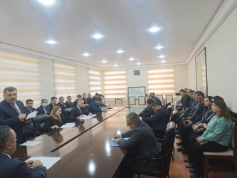Goranboy rayon İcra Hakimiyyətində Aparat iclası keçirildi