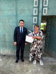 Goranboyda Qurban bayramı mübasibətilə  verilən bayram sovqatları 600 ailəni əhatə edir