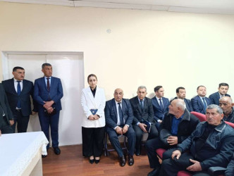 Goranboyda növbəti səyyar qəbul Səmədabad kəndində keçirildi