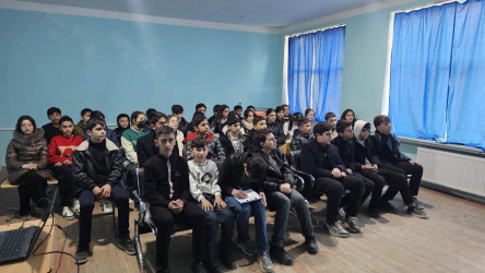 Goranboyda, “Erkən nikahın və qohumlar arasında nikahın mənfi fəsadları" mövzusunda maarifləndirici tədbir keçirildi
