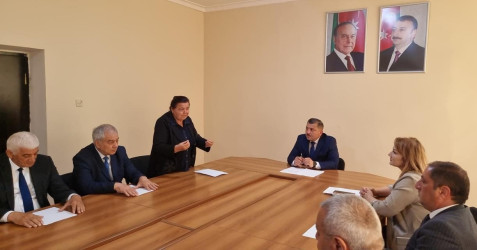 Goranboyda “İctimai Şura” nın yeni tərkibdə ilk iclası keçirildi