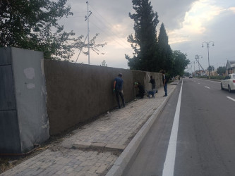 Goranboyda aparılan genişmiqyaslı abadlıq və yenidənqurma işləri rayonumuzun simasını daha da gözəlləşdirir