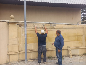 Goranboyda abadlıq və yenidənqurma işləri davam etdirilir