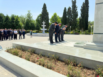 Goranboyda  “Heydər Əliyev Azərbaycanın meliorasiya və su təsərrüfatı kompleksinin inkişafına misilsiz töhfələr vermişdir.”  mövzusunda elmi-praktik konfrans keçirildi.