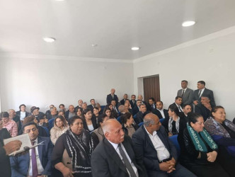 Goranboyda növbəti səyyar qəbul Qarqucaq kəndində keçirildi