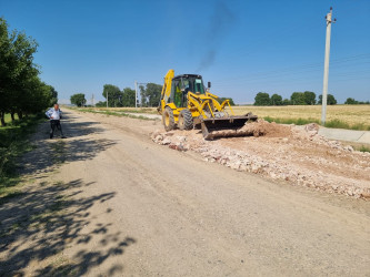 Goranboyda aparılan genişmiqyaslı abadlıq və yenidənqurma işləri rayonumuzun simasını daha da gözəlləşdirir