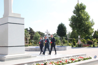 Goranboyda “Su təsərrüfatı və meliorasiya işçiləri günü” ilə bağlı tədbir keçirildi