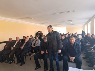 Hazırəhmədli kəndində səyyar qəbul keçirildi