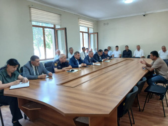 Goranboyda vətəndaş qəbulları davam edir