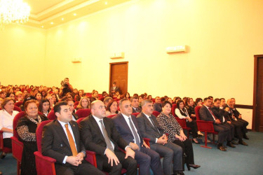 Goranboyda şair, yazıçı-publisist İsgəndər Səklikovun 70 illik yubileyinə həsr olunmuş tədbir keçirildi
