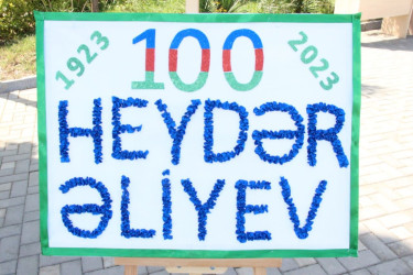 Goranboyda, “2023-cü il-Heydər Əliyev ili” ilə bağlı, silsilə ümumrayon tədbirləri davam etdirilir.