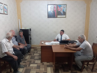 Goranboyda vətəndaş qəbulları davam edir