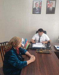 Goranboyda vətəndaş qəbulları davam edir