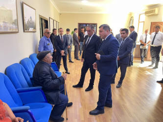 Goranboyda vətəndaş qəbulları davam edir