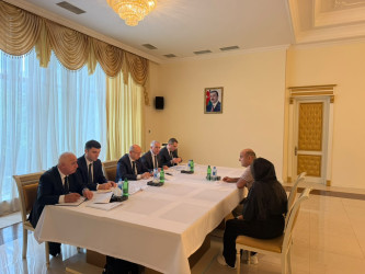 Energetika naziri Pərviz Şahbazov Goranboyda vətəndaşları qəbul etdi