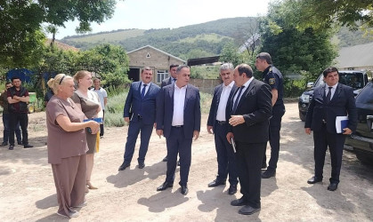 Goranboyda növbəti səyyar qəbul Rus Borisi kəndində keçirildi