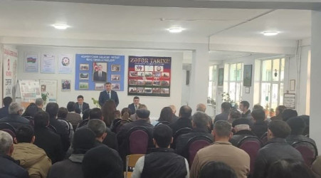 Goranboyda inzibati ərazi dairəsi üzrə nümayəndəliklərdə hesabat iclasları davam etdirilir
