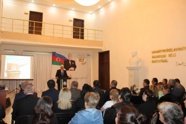 Goranboyda, “Konstitusiya və Suverenlik ili“ çərçivəsində, “Milli mədəniyyətimiz Ulu Öndər Heydər Əliyev ideyalarından güc alır“ mövzusunda tədbir keçirildi