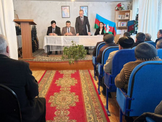 Goranboyda inzibati ərazi dairəsi üzrə nümayəndəliklərdə hesabat iclasları keçirildi