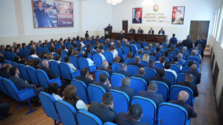 Goranboy Rayon İcra Hakimiyyəti başçısı yanında Şuranın növbəti iclası keçirildi