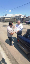 Goranboy rayon İcra Hakimiyyəti tərəfindən, Qurban bayramı mübasibətilə şəhid, qazi, çernobıl əlili və aztəminatlı ailələrə bayram sovqatları verildi