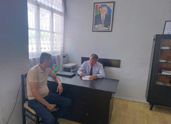 Goranboyda vətəndaş qəbulları mütəmadi olaraq davam etdirilir
