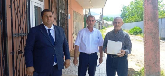 Goranboy rayon İcra Hakimiyyəti tərəfindən, Qurban bayramı mübasibətilə şəhid, qazi, çernobıl əlili və aztəminatlı ailələrə bayram sovqatları verildi