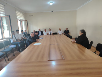 Goranboy rayon İcra Hakimiyyətində vətəndaşların müraciətləri dinlənildi