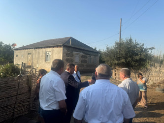 Goranboy rayon İcra Hakimiyyəti başçısının vətəndaş qəbulunda edilən müraciət həll olundu