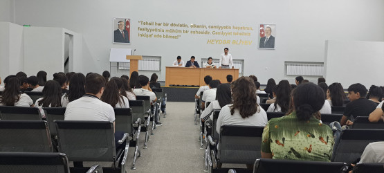 Goranboyda  "İnsan hüquqları aylığı" çərçivəsində "Hüquqlarımızı bilək!" adlı tədbir keçirildi.