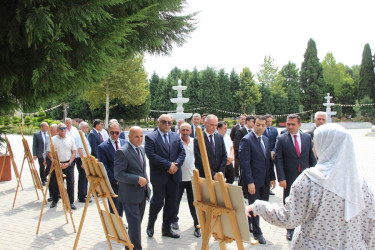 Goranboyda “Şəhərsalma və Memarlıq” ili çərçivəsində sərgi keçirildi