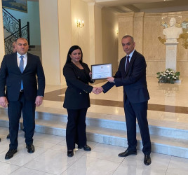 Goranboyda, rabitə və informasiya texnologiyaları sahəsi işçilərinin peşə bayramı münasibətilə tədbir keçirildi