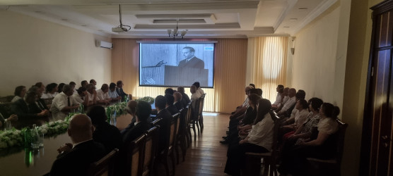 Goranboyda “14 iyul 1969-cu il - Tərəqqi yolunun başlanğıcı”  adlı tədbir keçirildi