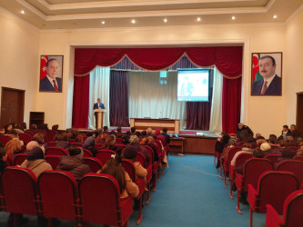 Goranboyda “20 Yanvar–Azərbaycan xalqının şərəf və qürur günüdür”  mövzusunda tədbir keçirildi