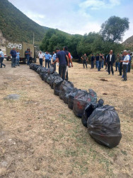 Goranboyda təmizlik aksiyası keçirildi
