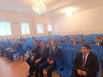 Goranboy rayon İcra Hakimiyyətində aparat iclası keçirildi