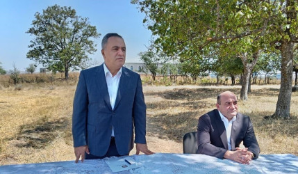 Mənəşli kəndində səyyar qəbul keçirildi
