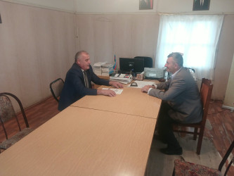 Goranboyda vətəndaş qəbulları davam edir