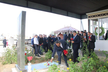 27 sentyabr-Anım Günü”nün beşinci ildönümü ilə bağlı Səfikürd Şəhidlər Xiyabanında şəhidlərimizin məzarları ziyarət olundu