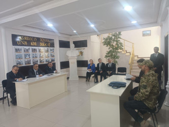 Goranboy rayon İcra Hakimiyyətində İcra Başçısı vətəndaşların müraciətlərini dinlədi