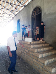 Goranboy rayon İcra Hakimiyyəti tərəfindən, Qurban bayramı mübasibətilə şəhid, qazi, çernobıl əlili və aztəminatlı ailələrə bayram sovqatları verildi