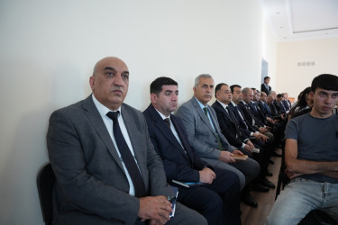 Goranboyda növbəti səyyar qəbul Aşağı Ağcakənd qəsəbəsində keçirildi