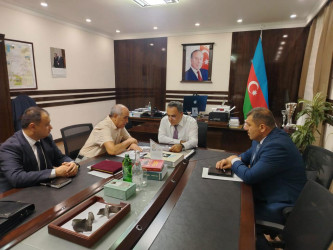 Goranboyda sel sularına qarşı qabalqayıcı tədibrlərin görülməsi ilə bağlı layihə üzərində müzakirə aparıldı