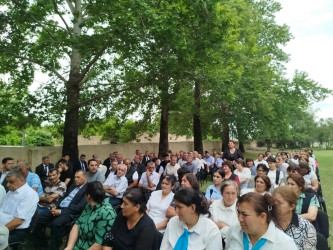 Goranboyda növbəti səyyar qəbul Hazırəhmədlidə keçirildi