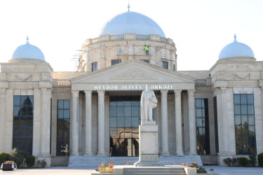 Goranboy rayonu Heydər Əliyev Mərkəzində təmir-bərpa işləri davam etdirilir