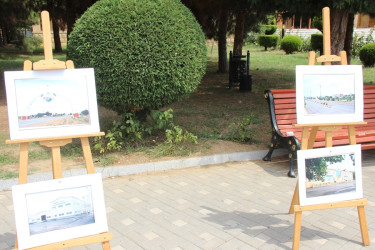 Goranboyda “Şəhərsalma və Memarlıq” ili çərçivəsində sərgi keçirildi